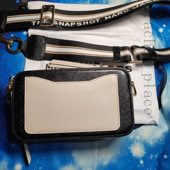 NWT Marc Jacobs Snapshot Crossbody Bag cream white - Picture 6 of 12